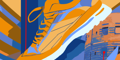 Cropped building run poster